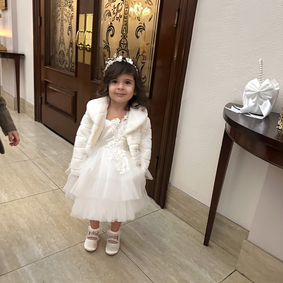 Tulleen 2T Carnelian Embroidered dress - Picture 7 of 8